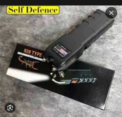 Picture of Rechargeable Self-Defense Shock Device - 980000V-Black