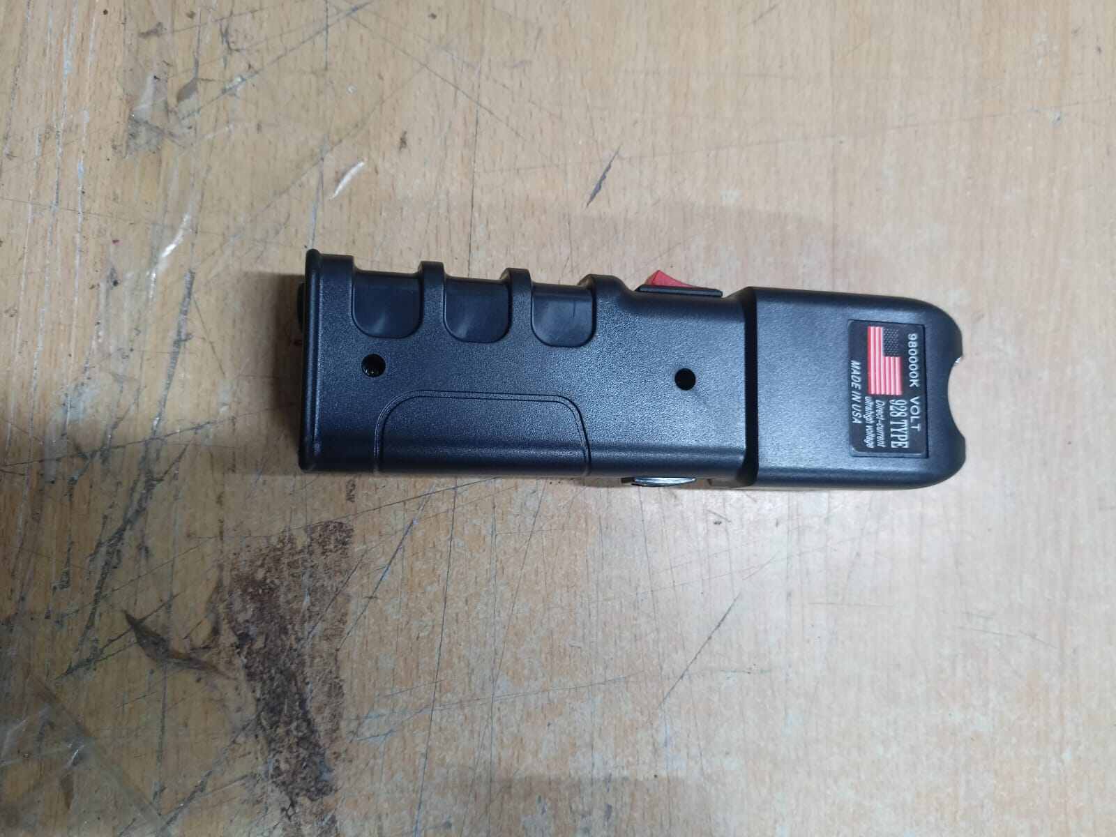 Picture of Rechargeable Self-Defense Shock Device - 980000V-Black