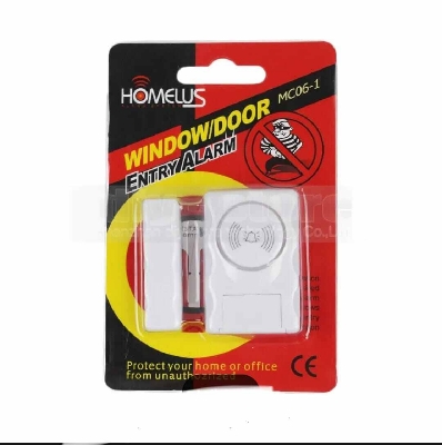 Picture of Wireless Door & Window Magnetic Entry Alarm-White