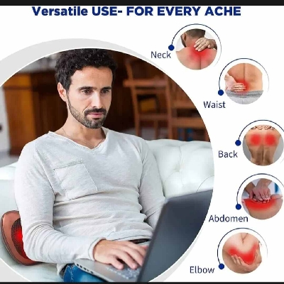 Picture of Massage Pillow for Car, Home, Back & Waist