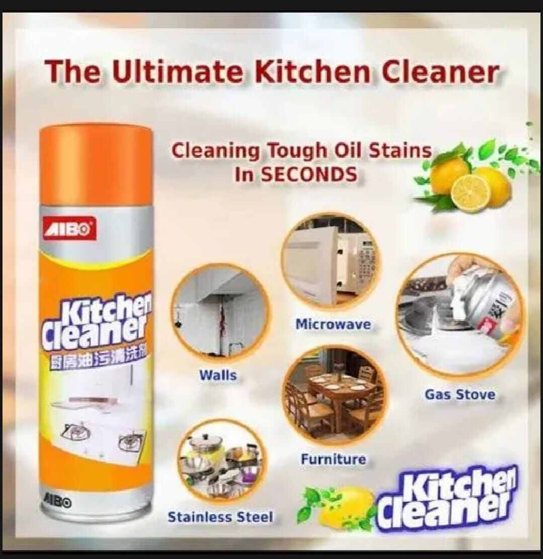 Picture of Magic Kitchen Cleaner Foam Spray - 550ml-Yellow