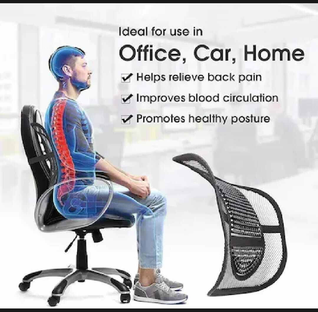 Picture of Sit Right Back Support Cushion for Chair - Black