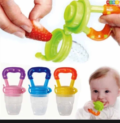 Picture of 30ml BPA-Free Silicone Baby Fresh Food Feeder-Multicolor