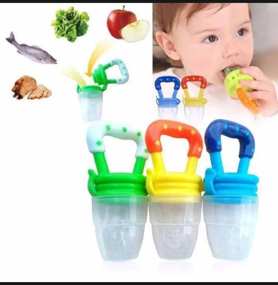 Picture of 30ml BPA-Free Silicone Baby Fresh Food Feeder-Multicolor