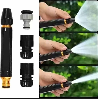 Picture of High-Pressure Adjustable Copper Car Wash & Garden Spray Nozzle-Multicolor