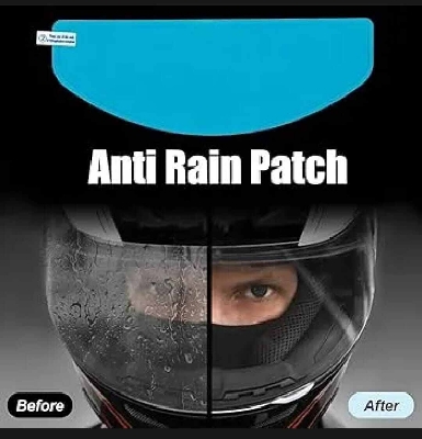 Picture of Universal Rainproof Anti-Fog Helmet Visor Film