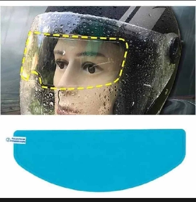 Picture of Universal Rainproof Anti-Fog Helmet Visor Film
