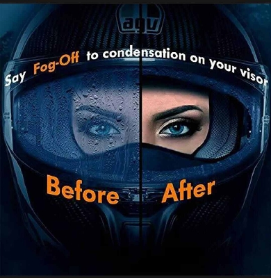 Picture of Universal Rainproof Anti-Fog Helmet Visor Film