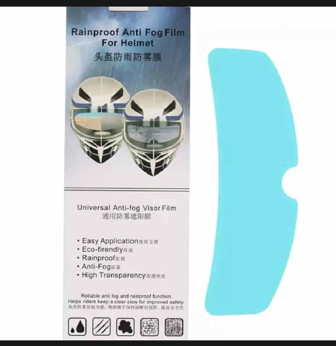Picture of Universal Rainproof Anti-Fog Helmet Visor Film