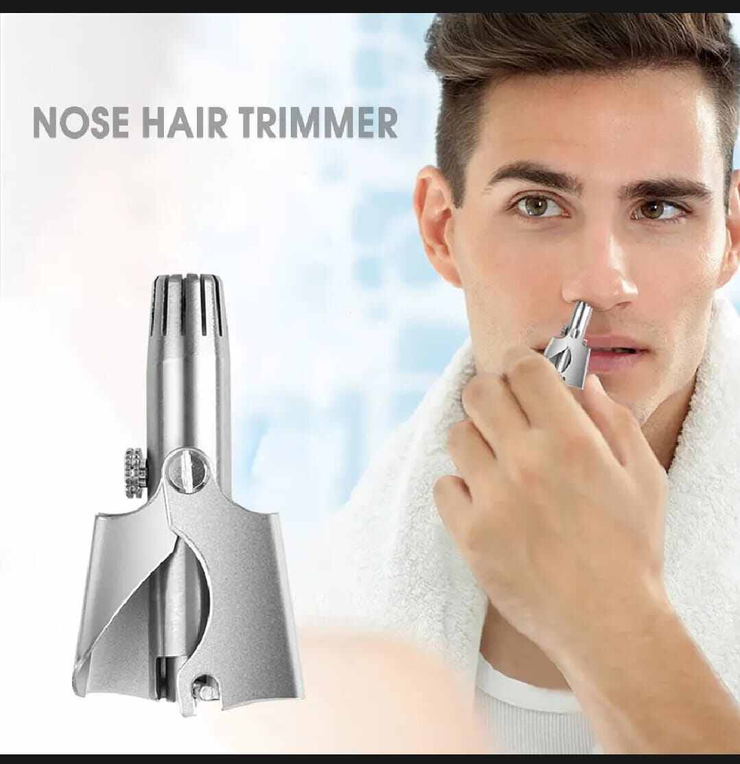 Picture of Stainless Steel Manual Nose Hair Trimmer with Aluminum Box