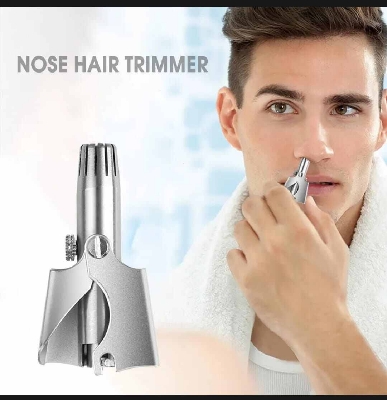 Picture of Stainless Steel Manual Nose Hair Trimmer with Aluminum Box