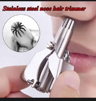 Picture of Stainless Steel Manual Nose Hair Trimmer with Aluminum Box