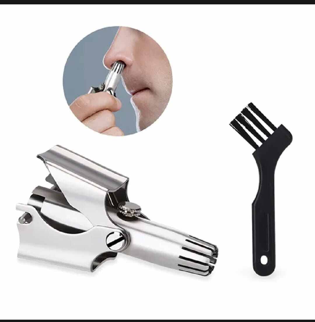 Picture of Stainless Steel Manual Nose Hair Trimmer with Aluminum Box