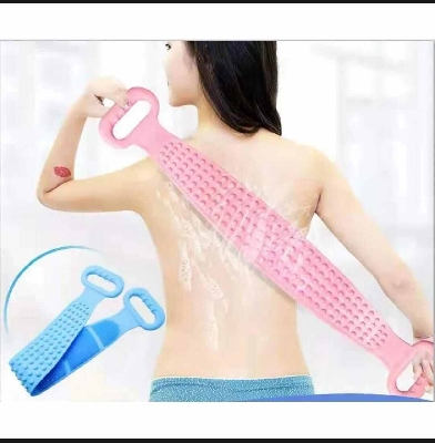 Picture of Silicone Back Scrubber Bath Belt-Multicolor