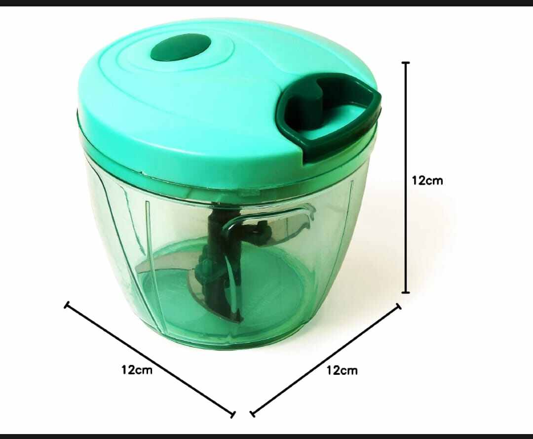 Picture of 900ml 5-Blade Multifunction Manual Vegetable, Meat & Fruit Chopper-Multicolor