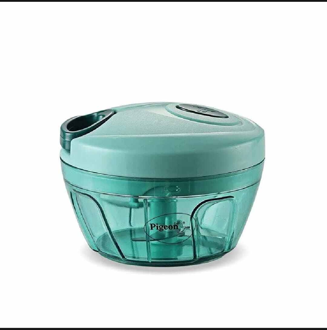 Picture of 900ml 5-Blade Multifunction Manual Vegetable, Meat & Fruit Chopper-Multicolor