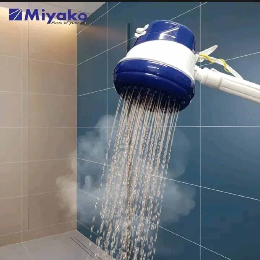 Picture of Miyako Electric Instant Hot Water Heater Shower - Green-Multicolor