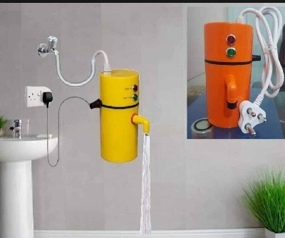 Picture of Portable Instant Water Heater Geyser - Multicolor