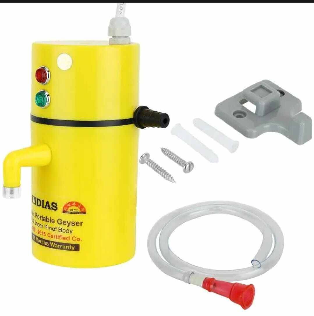 Picture of Portable Instant Water Heater Geyser - Multicolor