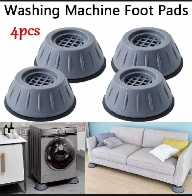 Picture of Anti-Vibration Rubber Feet Pads for Washing Machine & Refrigerator - 4 Pcs 3 kg