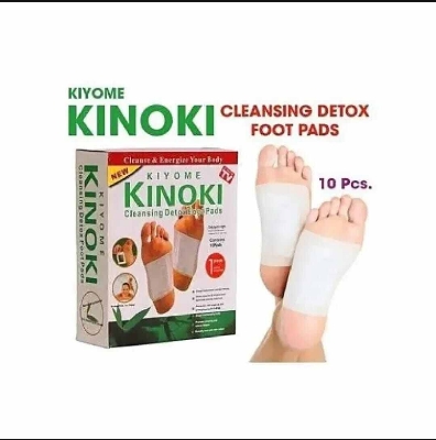 Picture of Kinoki Cleansing Detox Foot Pads - 10 Pads-Multicolor