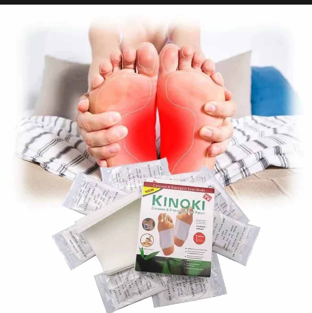 Picture of Kinoki Cleansing Detox Foot Pads - 10 Pads-Multicolor
