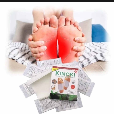 Picture of Kinoki Cleansing Detox Foot Pads - 10 Pads-Multicolor