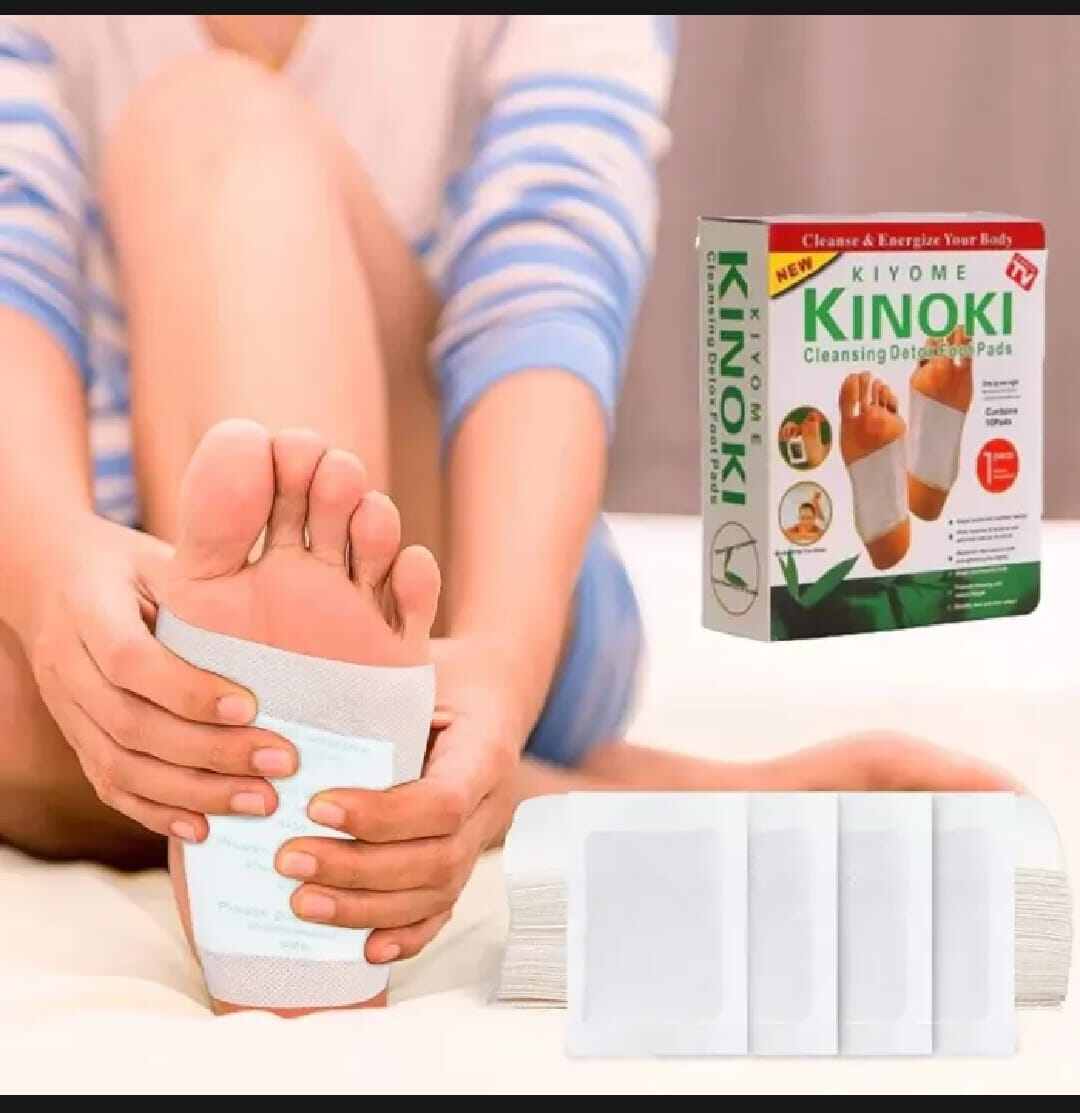 Picture of Kinoki Cleansing Detox Foot Pads - 10 Pads-Multicolor