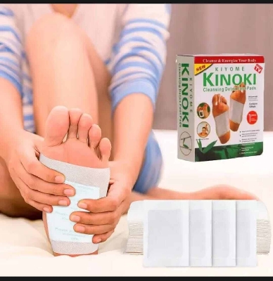 Picture of Kinoki Cleansing Detox Foot Pads - 10 Pads-Multicolor