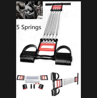 Picture of 5-Spring 3-in-1 Chest Pull Expander-Black