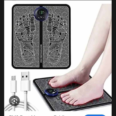 Picture of EMS/TENS Foot Massage Mat with 9 Levels-Black