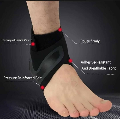 Picture of Plantar X-Wrap Compression Arch & Ankle Support-Multicolor