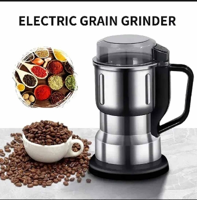 Picture of Bajaj 600W Stainless Steel Electric Grinder, Blender & Mixer-Black