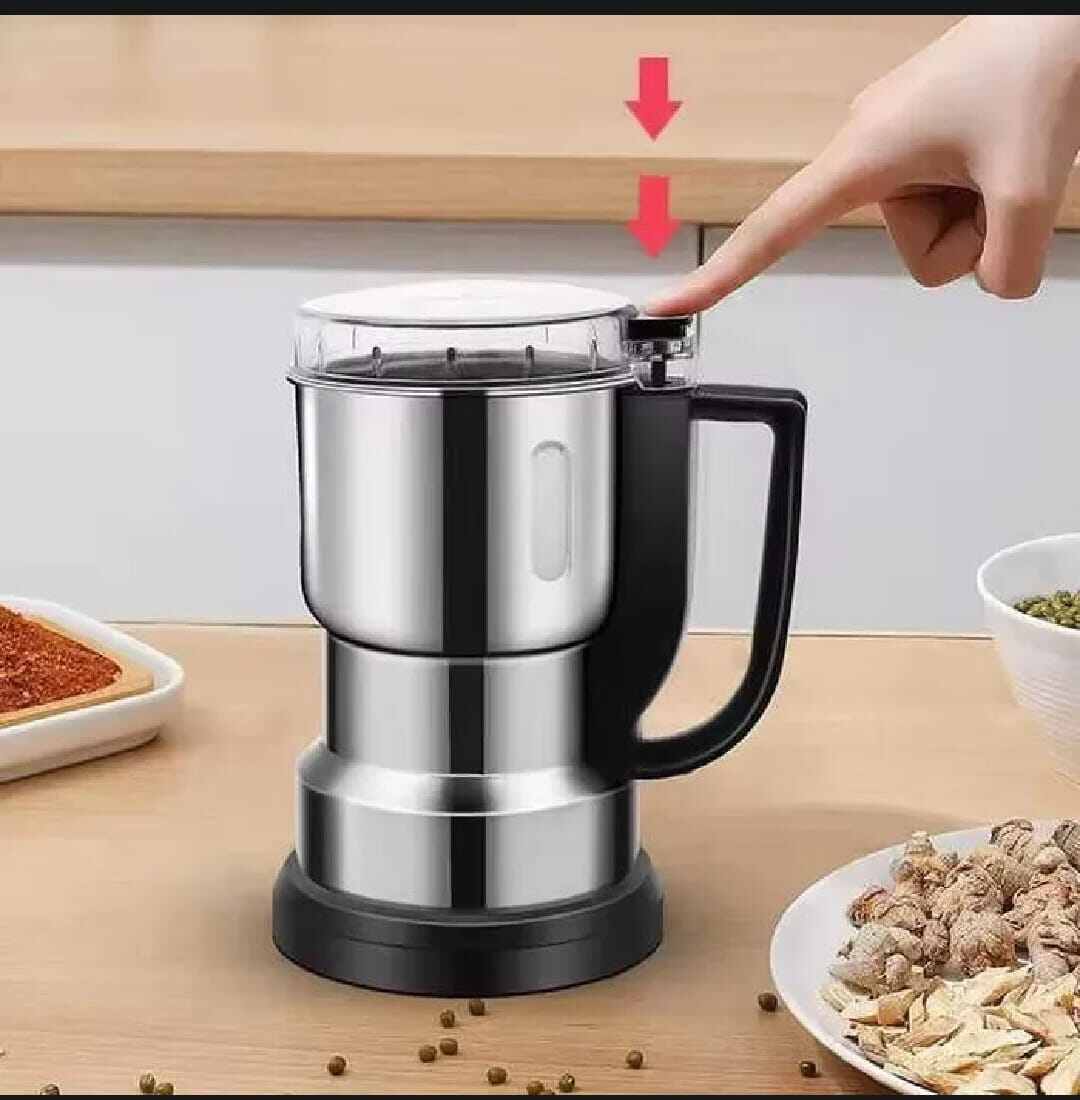 Picture of Bajaj 600W Stainless Steel Electric Grinder, Blender & Mixer-Black