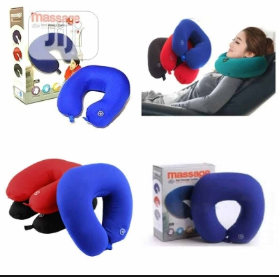 Picture of Vibrating Neck Massage Cushion for Home, Office & Travel-Multicolor