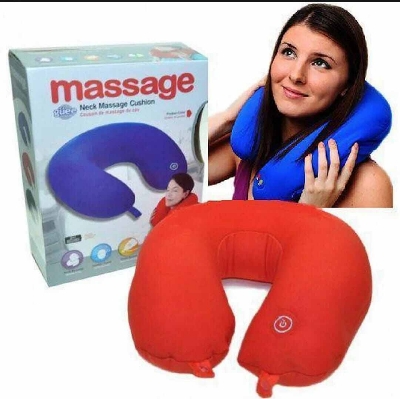 Picture of Vibrating Neck Massage Cushion for Home, Office & Travel-Multicolor