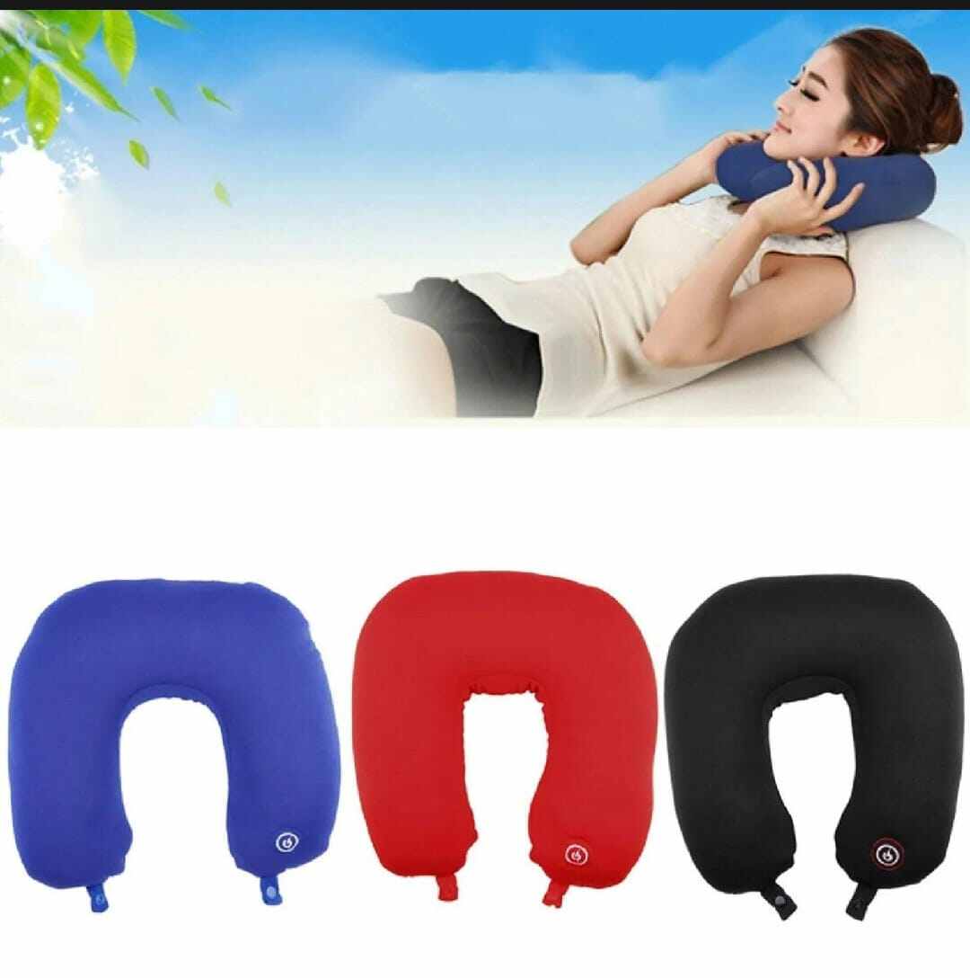 Picture of Vibrating Neck Massage Cushion for Home, Office & Travel-Multicolor