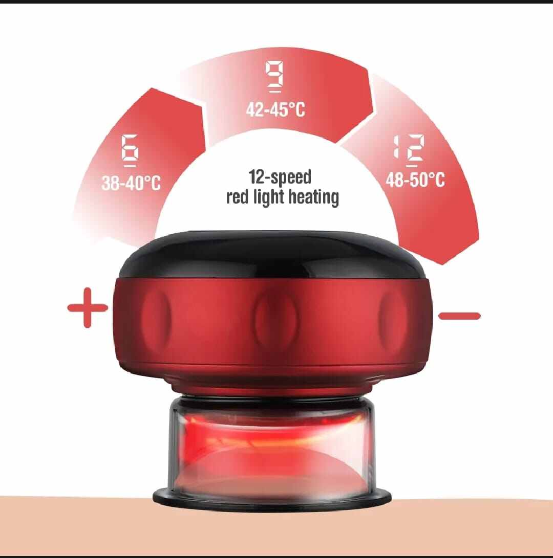 Picture of EMS Smart Vacuum Cupping Massager-Multicolor