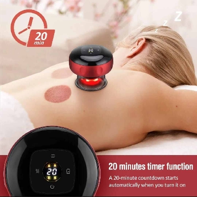 Picture of EMS Smart Vacuum Cupping Massager-Multicolor
