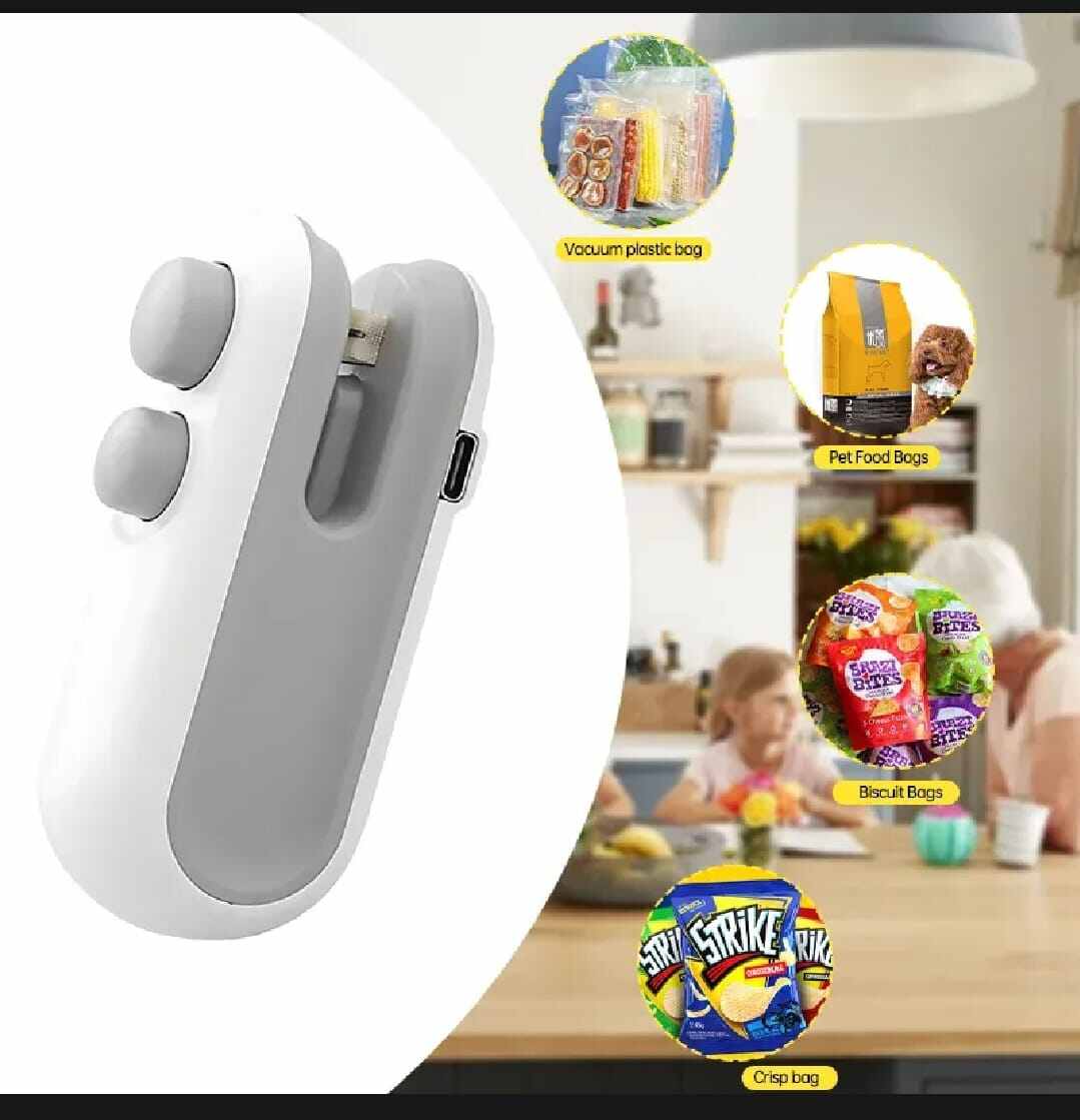 Picture of Mini Portable Handheld Plastic Bag Heat Sealer-Multicolor