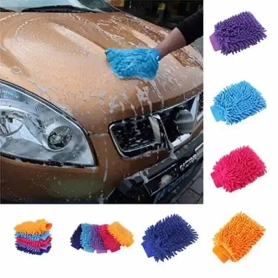 Picture of Double-Sided Microfiber Car Wash Glove