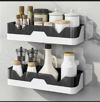 Picture of Bathroom Corner Shelf & Shower Storage Organizer-Multicolor