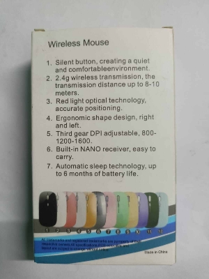 Picture of M2 Dual-Mode Bluetooth & 2.4G Rechargeable RGB Wireless Mouse-Black