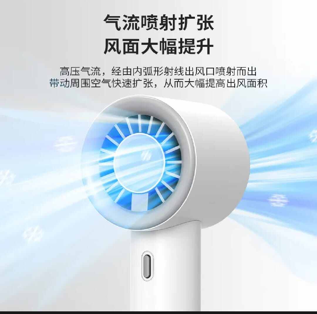 Picture of USB Rechargeable Mini Handheld Turbo Fan