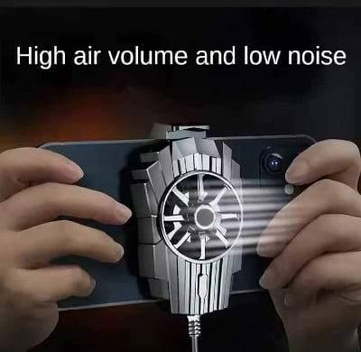 Picture of G6 Mobile Phone Gaming Radiator & Cooling Fan-Black