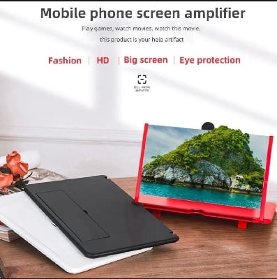 Picture of 3D Mobile Phone Screen Magnifier-Multicolor