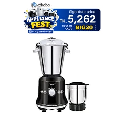 Picture of Orpat Heavy Duty Kitchen Helpers Commercial Mixer Grinder & Blender 1600 Watt