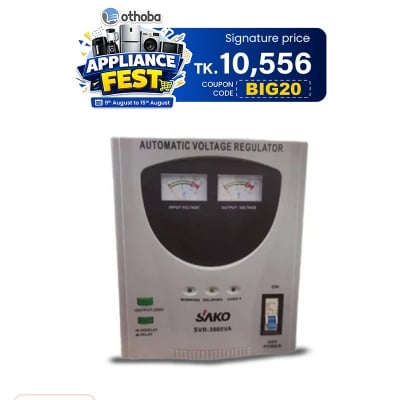Picture of SAKO 3000 VA SERVO VOLTAGE STABILIZER