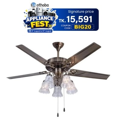 Picture of VISION Elite Ceiling  Fan 51'' 5 Blade Decorative 