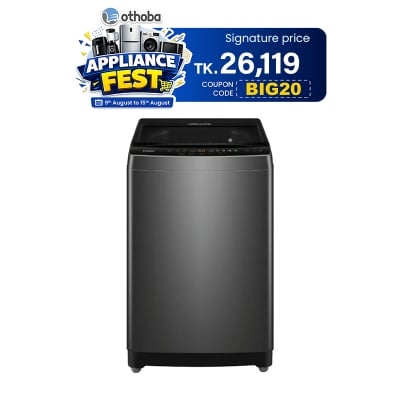 Picture of Haier 8KG Top Load Washing Machine With 3D Rolling Wash (HWM80-316S6)